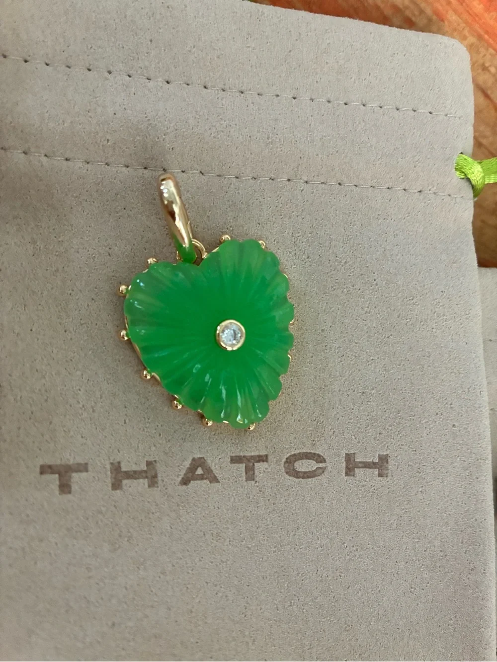 THATCH Malene Light Green Jade
Clip Necklace - Picture 6 of 6